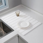 Sakerplus Collapsible Diatomaceous Dish Drying Mat