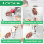 Sakerplus® Vacuum Sealer with Reusable Bags