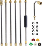 Sakerplus® Pressure Washer Extension Wand Set