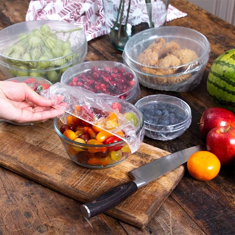 Sakerplus Disposable Plastic Wrap Cover/100pcs