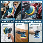 Sakerplus Cordless Car Buffer Polisher