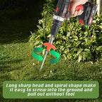 Sakerplus 8" Screw in Tent Stakes