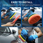 Sakerplus Cordless Car Buffer Polisher
