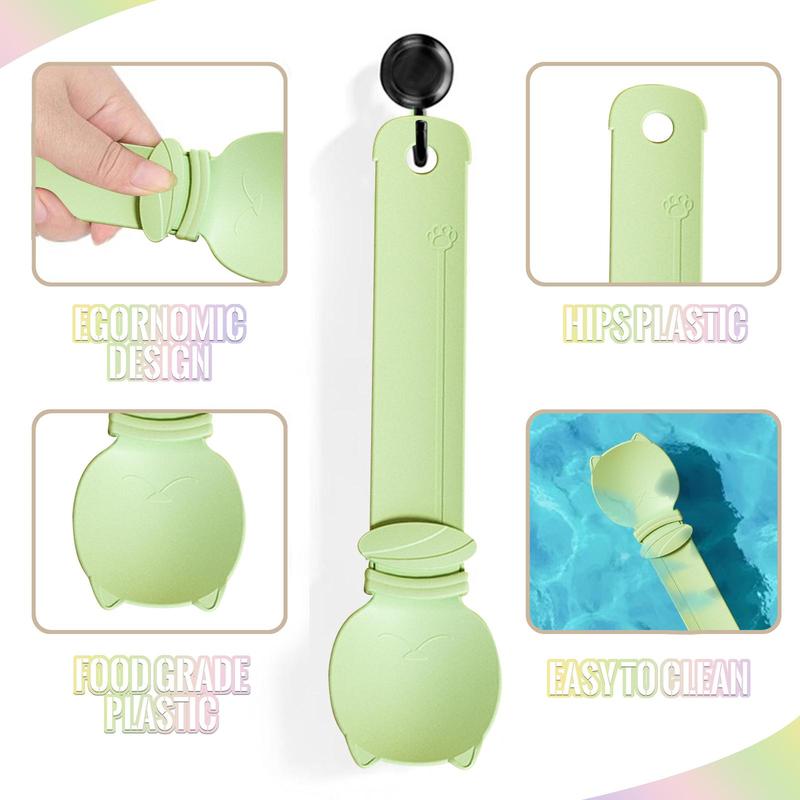 Sakerplus® Cat Treat Squeeze Feeding Spoon
