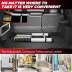 Sakerplus® Portable Collapsible Extension Ladder