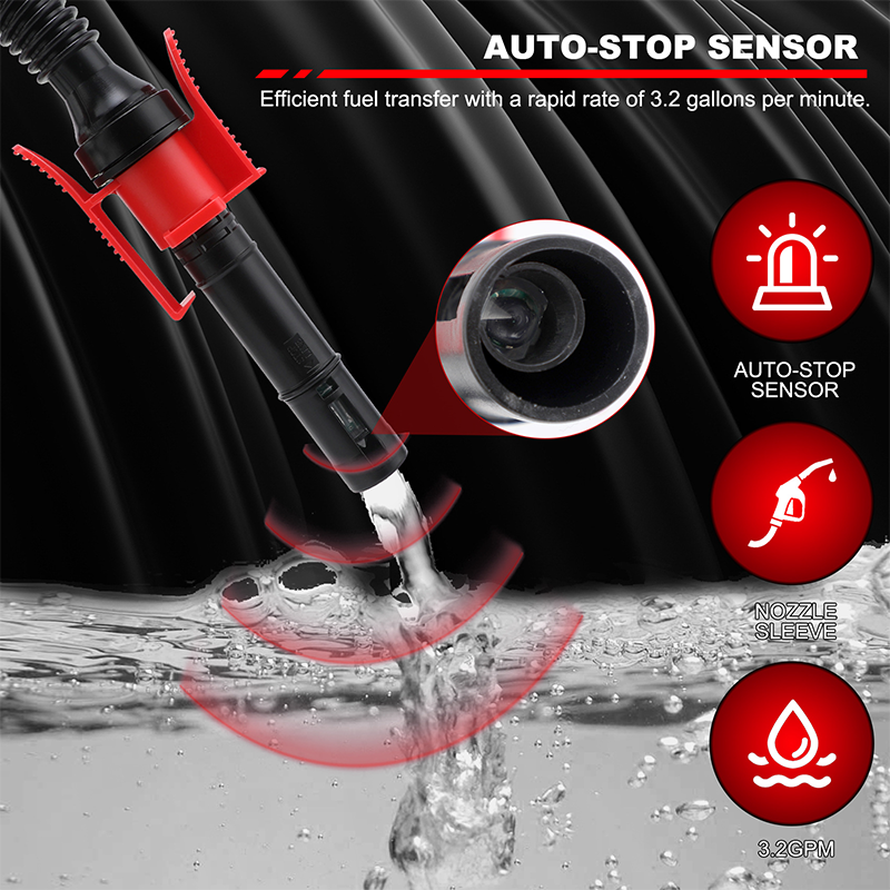 Sakerplus® Fuel Transfer Pump Battery Powered