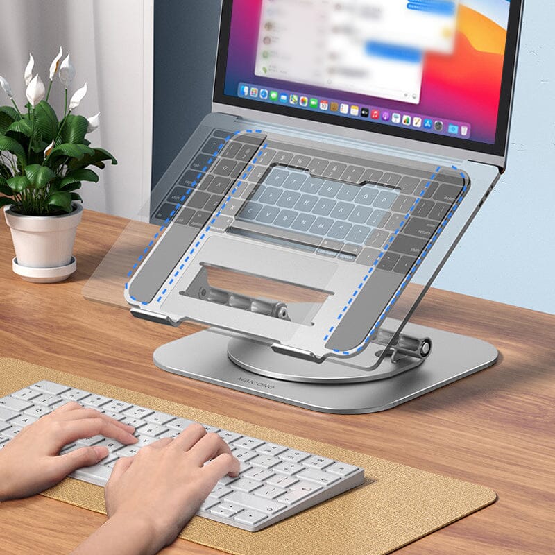 Sakerplus Laptop Stand Aluminum Alloy Rotating Bracket