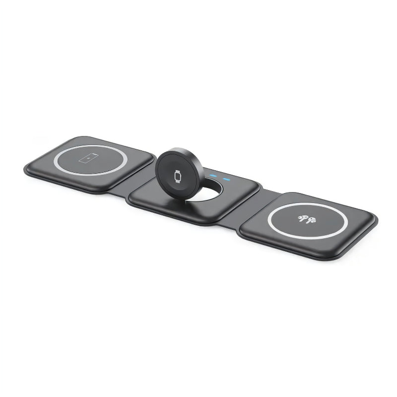 Saker Triple-fold Magnetic Wireless Charger