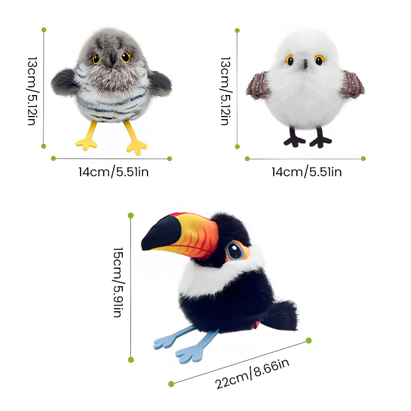Sakerplus Motion Activated Flapping Bird Toy
