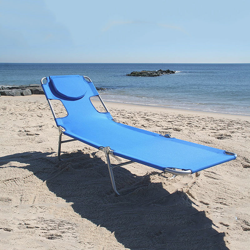 Sakerplus® Portable Folding Beach Lounge Tanning Chair