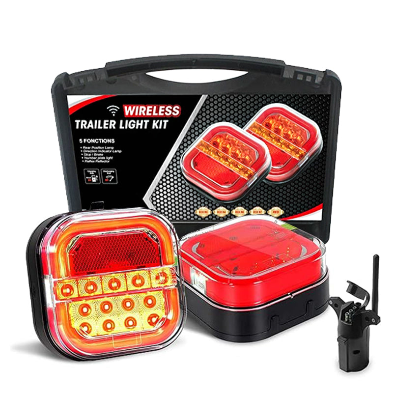 Sakerplus® Wireless Trailer Lights Kit