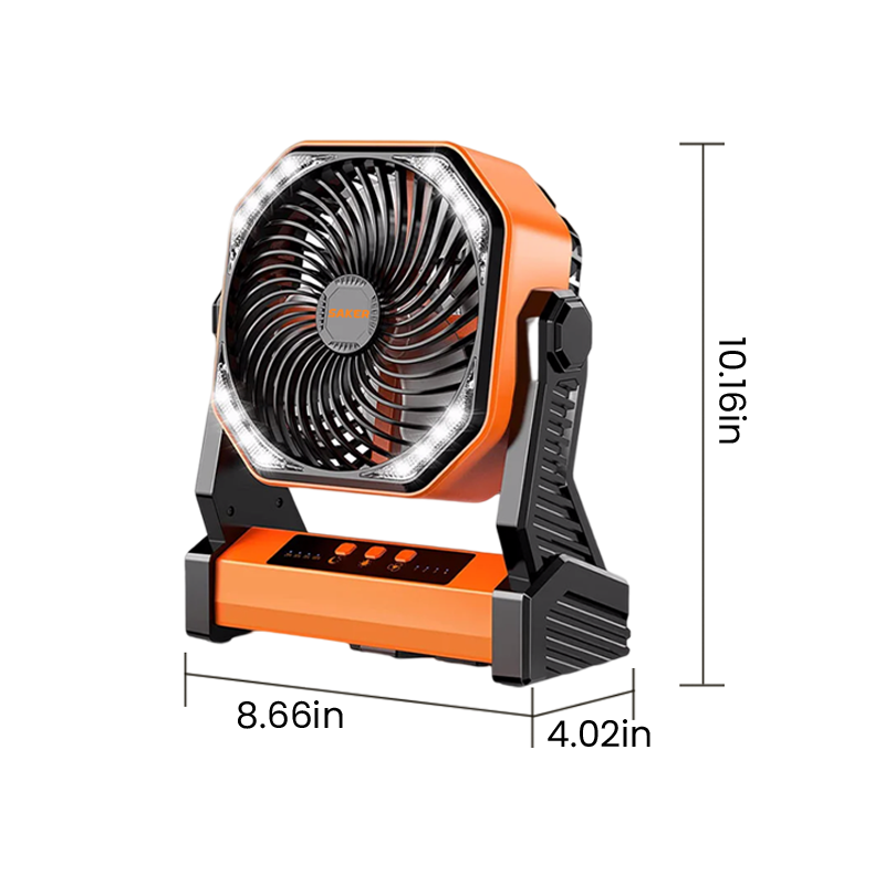 SAKER® Rechargeable Camping Fan
