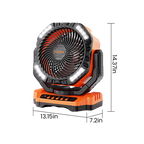 SAKER® Rechargeable Camping Fan