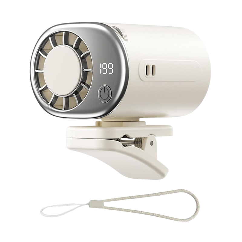 Sakerplus® 360° Rotating Semi-Cooling Clip Fan
