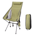 Sakerplus® Comfortable High Back Portable Camping Chair
