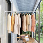 Sakerplus Clothing Hanger Telescopic Rod