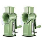 Sakerplus 5 in 1 Rotary Cheese Grater Shredder