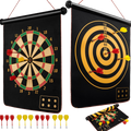 Sakerplus® Magnetic Dart Board Double-Sided Game