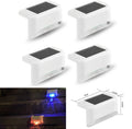 Sakerplus Solar Deck Lights Outdoor 4 Pack