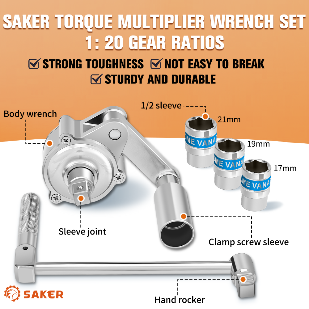 SAKER® Torque Multiplier Wrench Set