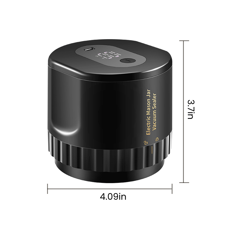 Efficient Food Saver - SakerPlus Electric Vacuum Sealer For Mason Jars