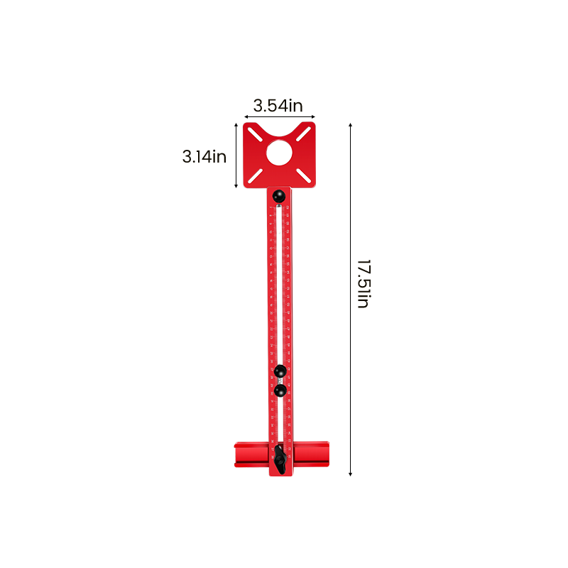 Robust Woodworking Bracket for Milling Tasks - SAKER® 4 in 1 Router Milling Groove Bracket