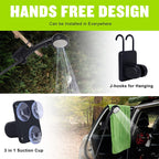 Sakerplus Portable Rechargeable Outdoor Camping Shower Pump