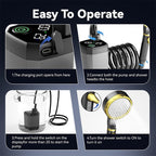 Sakerplus Portable Rechargeable Outdoor Camping Shower Pump