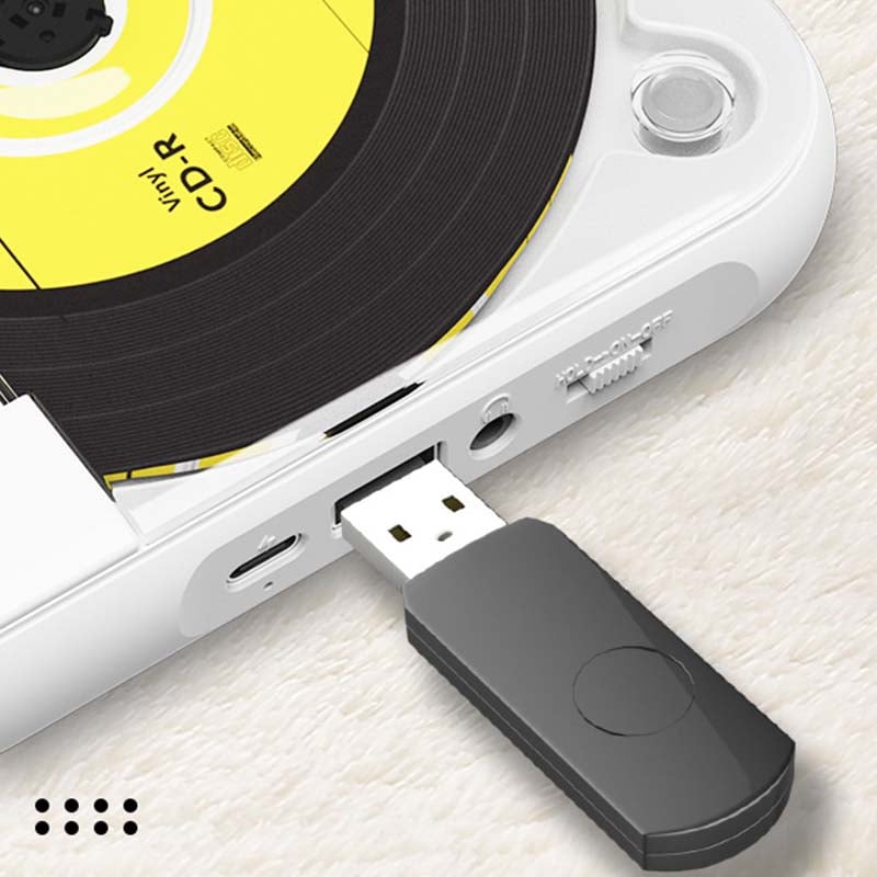 Sakerplus® Portable Bluetooth CD Player