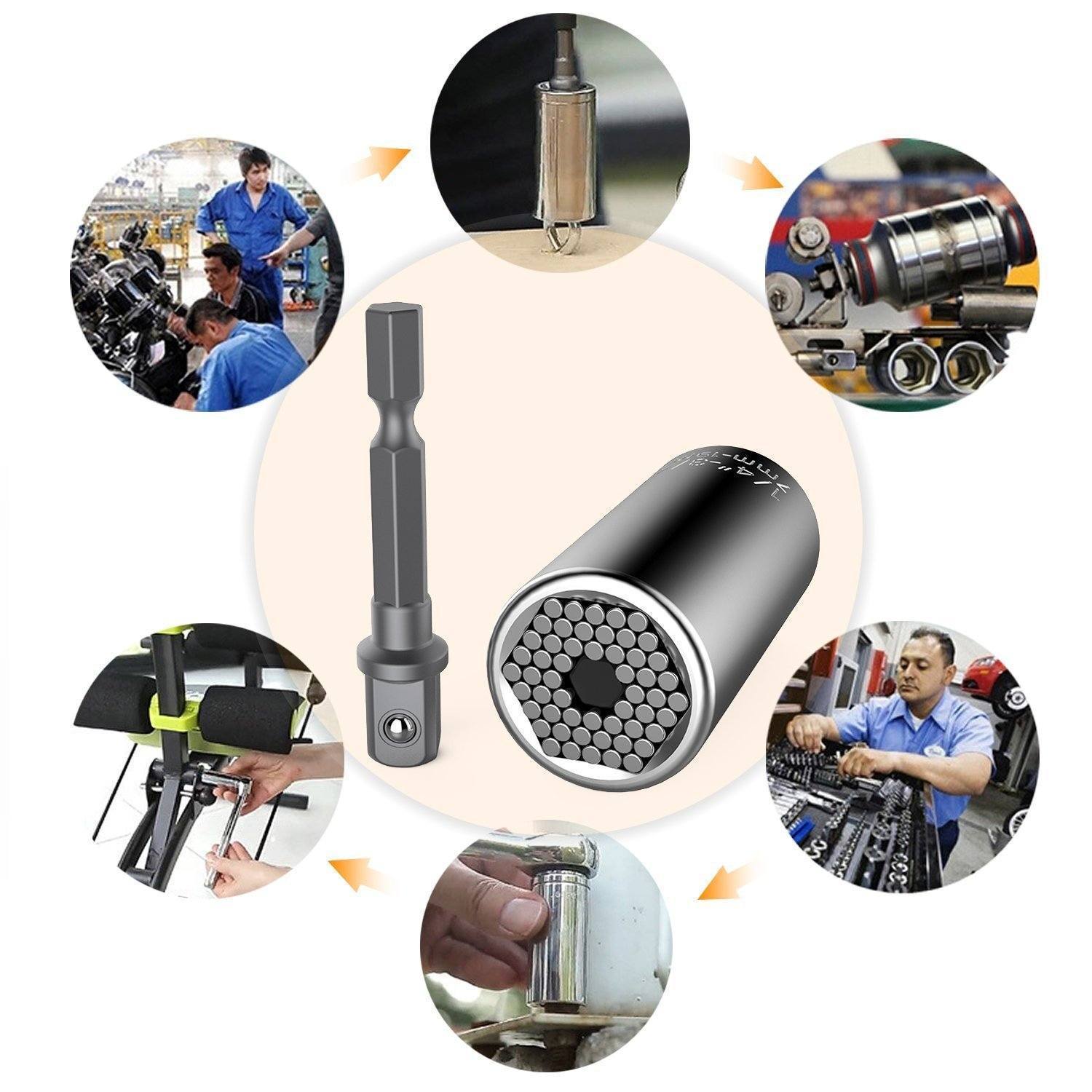 Saker Universal Socket - Unscrew Any bolt