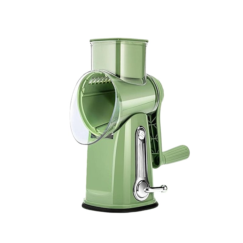 Sakerplus 5 in 1 Rotary Cheese Grater Shredder