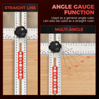 SAKER® Accurate Hole Position Marker - SAKER® 4 in 1 Drilling Positioning Ruler