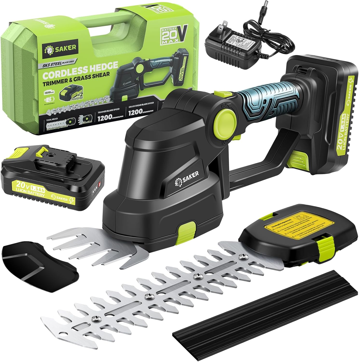 Saker Cordless Hedge Trimmer