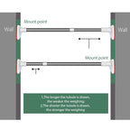 Sakerplus Clothing Hanger Telescopic Rod