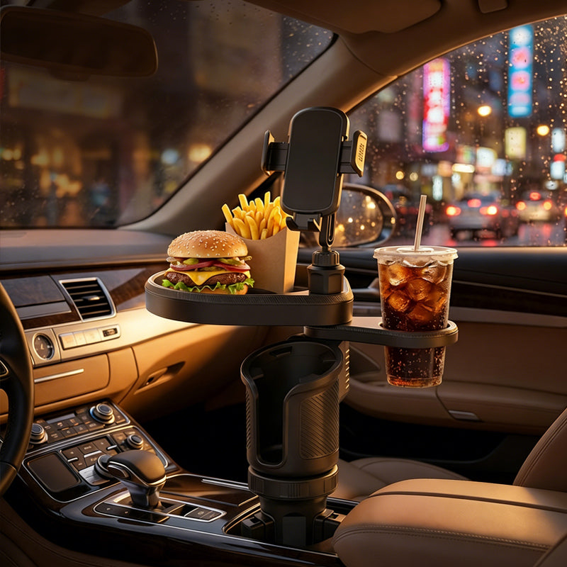 Sakerplus® Car Cup Holder Tray Organizer