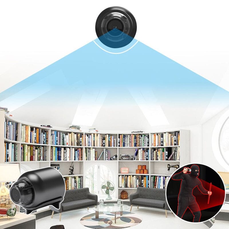 Sakerplus Mini WIFI Camera 1080P HD