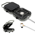 Sakerplus 2 Burner Propane Camping Stove with Grill