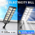 Sakerplus® Solar Street Lights Outdoor Waterproof