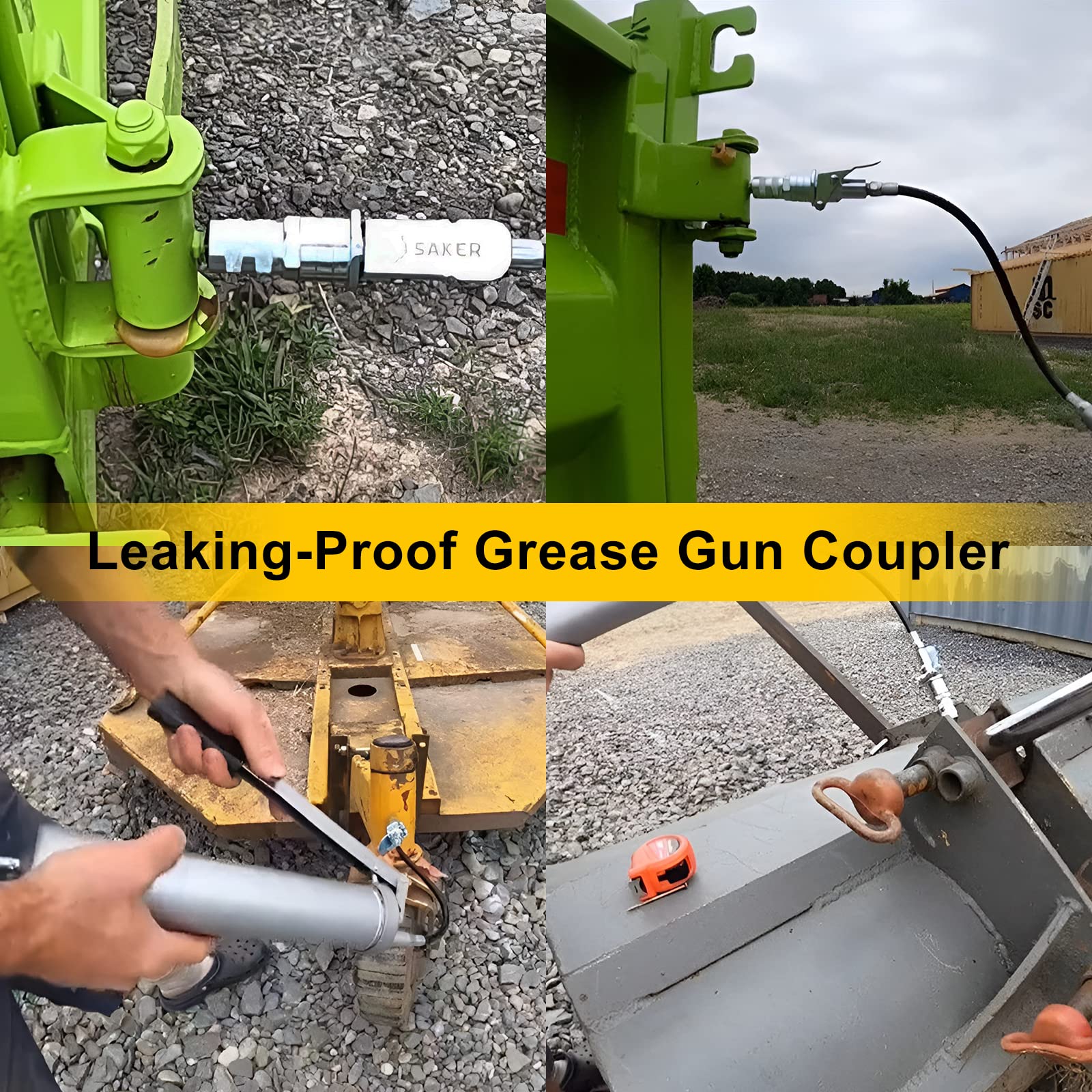 SAKER® Grease Gun Coupler