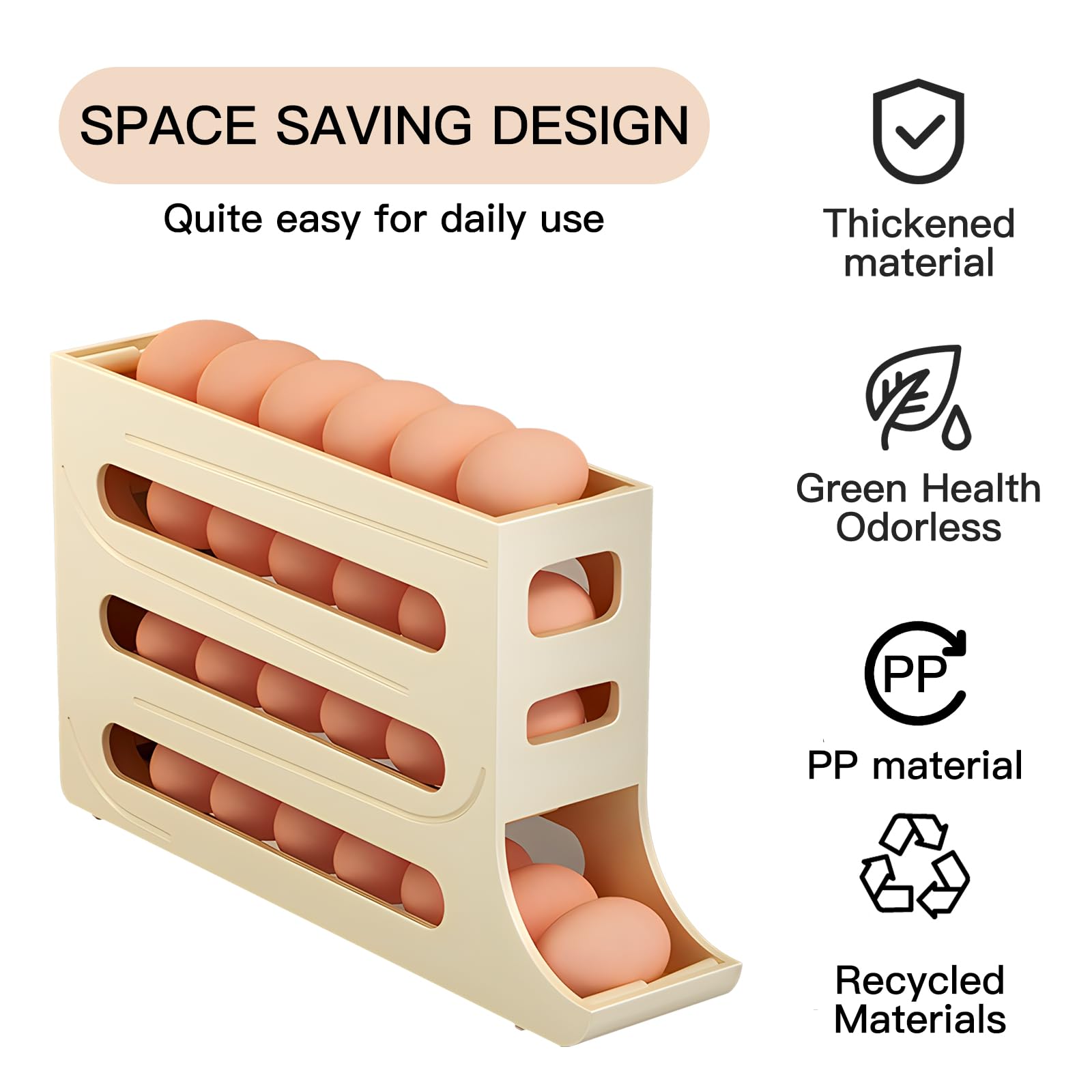 Saker Refrigerator Egg Storage Box