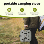 Sakerplus 2 Burner Propane Camping Stove with Grill