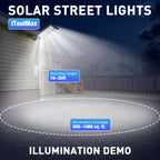 Sakerplus® Solar Street Lights Outdoor Waterproof
