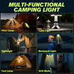 Sakerplus Telescopic Rechargeable Camping Lantern