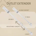 Sakerplus® Electrical Outlet Extender