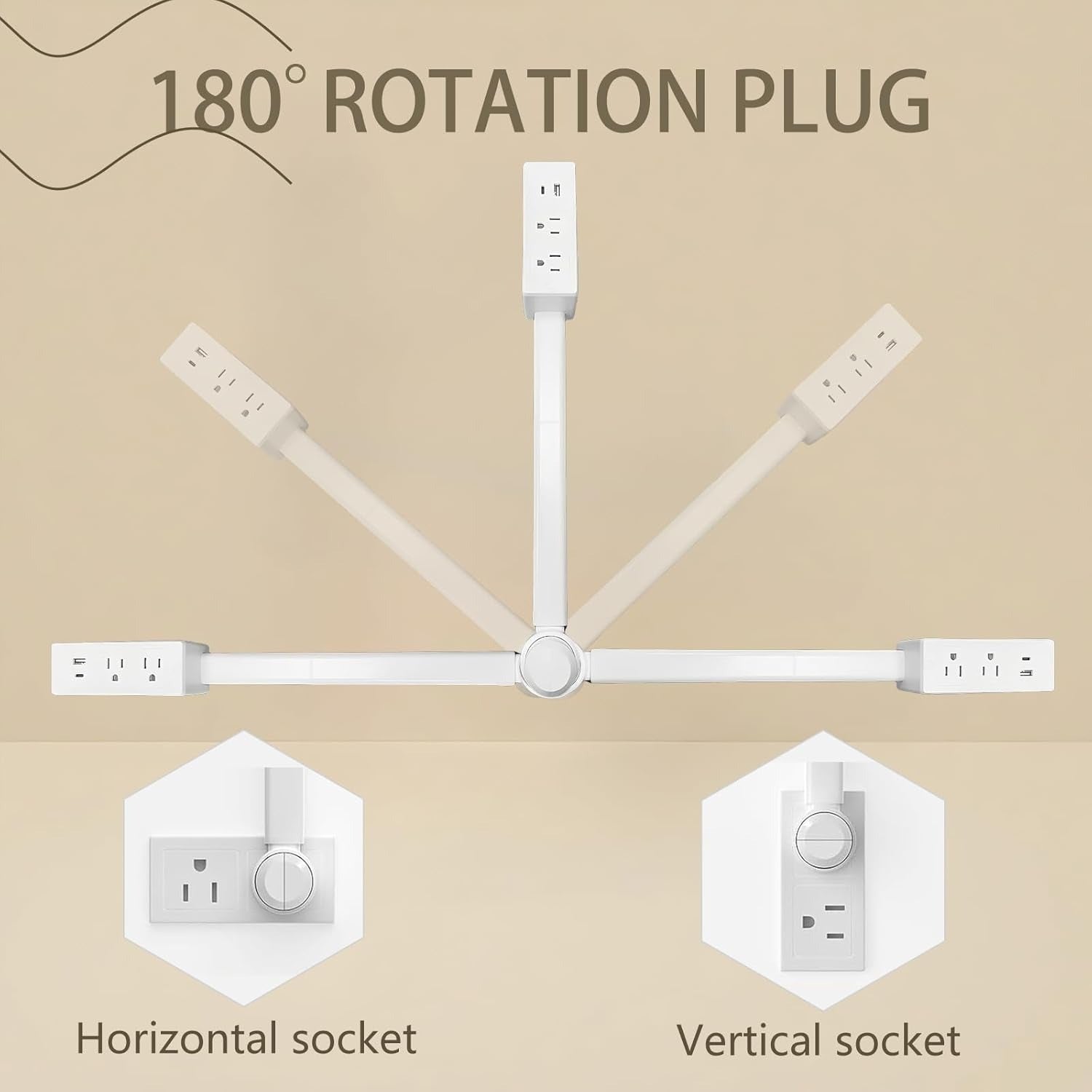 Sakerplus® Electrical Outlet Extender