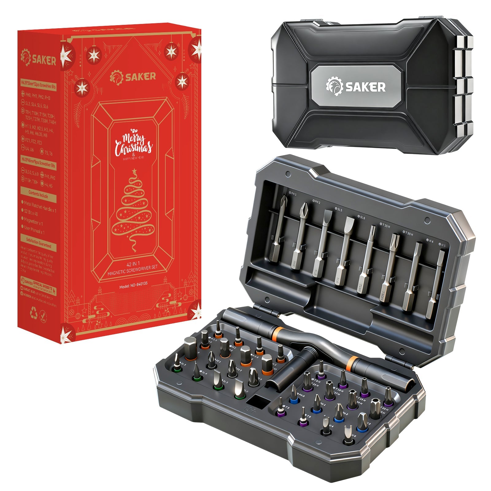 Sakerplus® 42 in 1 Magnetic Screwdriver Set