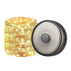 SAKER Camping String Lights—Dual Mode: Warm & Color Light