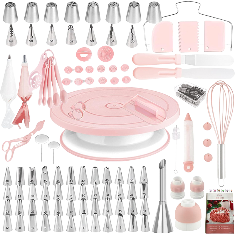 Sakerplus® Cake Decorating Turntable Supplies Kit