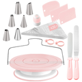 Sakerplus® Cake Decorating Turntable Supplies Kit