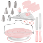 Sakerplus® Cake Decorating Turntable Supplies Kit